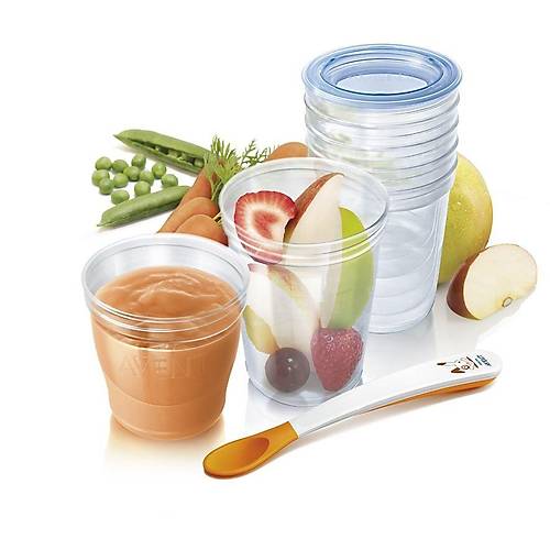 VIA Gurme Mama ve S�t Saklama Seti 20 li (Kapakl�) 8710103701378