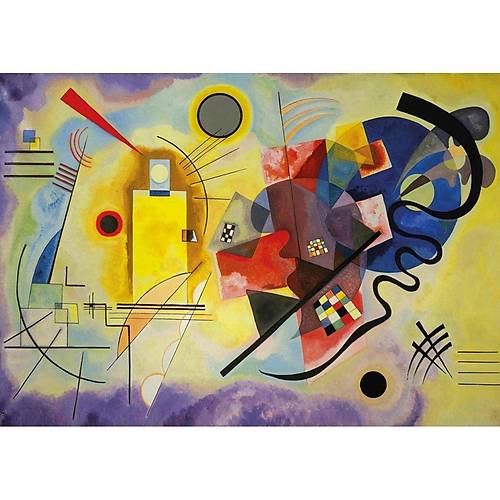 22033 Yellow Red Blue 1500 Par�a Puzzle -KS Puzzle