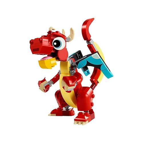 31145 Lego Creator 3�1 arada K�rm�z� Ejderha 149 par�a +6 ya�