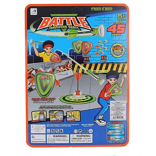 4305 SUN-YFN-DART-BATTLE THROW�NG 2 HEDEFL� 4 OKLU DART