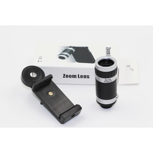 8x18 Zoom Teleskop Telefon Kamera Lensi Mini El D�rb�n�