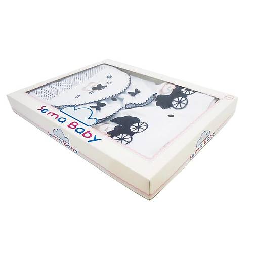 Sema Baby 5'li Premature Puanl� Set - Mavi