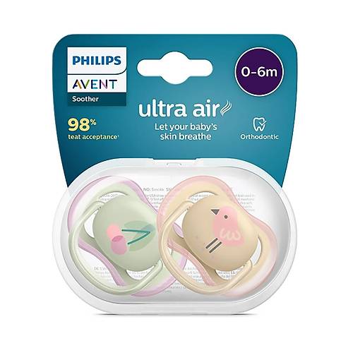 Philips Avent SCF085/13 Ultra Air Emzik 0-6 Ay 2li Kz