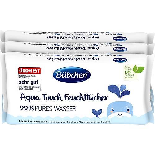 Bbchen Aqua Touch Yenidoan Hassas Islak Mendil 3 x 48 Adet ( 144 Yaprak )