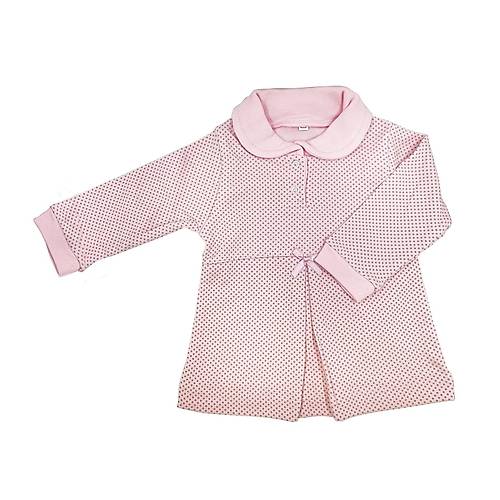 Sema Baby Puantiyeli Elbise 2'li Takm 6 Ay - Pembe