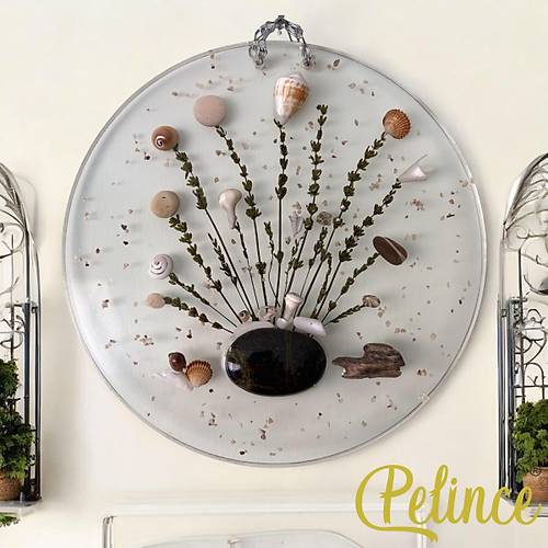 Epoksi Reine Tablo - Deniz Talar - ap: 30 cm