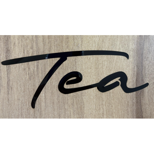Ahap Desenli Epoksi Reine Kaplamal Tablo - Tea ay