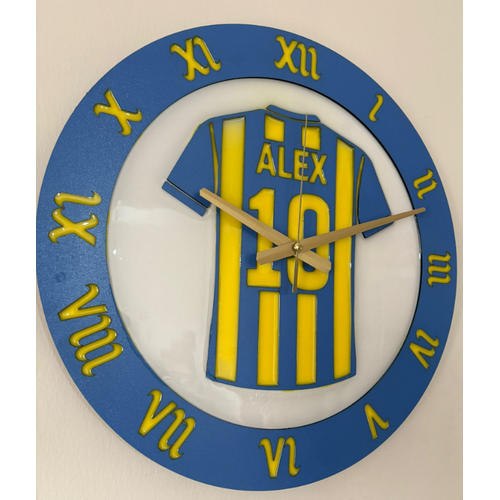 PELNCE - Alex Temal Taraftar Duvar Saati (zel Tasarm - Versiyon II) - 40 cm