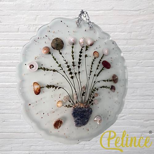 Epoksi Reine Tablo - Deniz Talar - ap: 30 cm