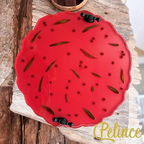 Epoksi Reine iekli Tepsi - Ate Dikeni - ap: 25cm