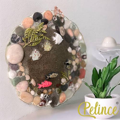 Epoksi Reine Tablo - Deniz Talar 03 - ap: 30 cm