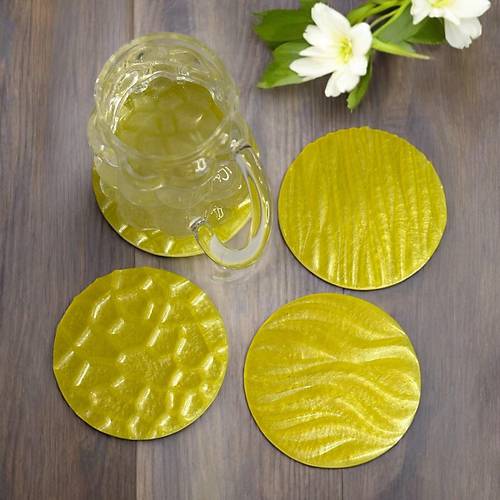 Epoksi Reine Bardak Altl - Limon Sar- 4'l Set