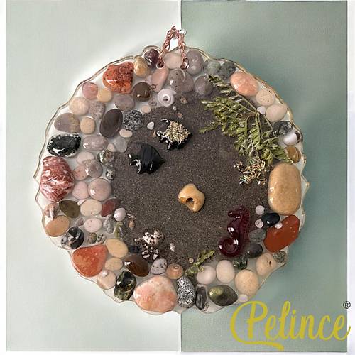 Epoksi Reine Tablo - Deniz Talar 01 - ap: 30 cm