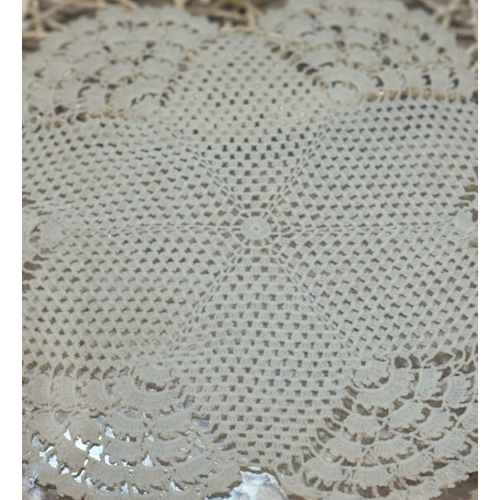 Epoksi Reine Nian Tepsisi - Dantel ve ncili - Geyik Ba- ap: 30 cm