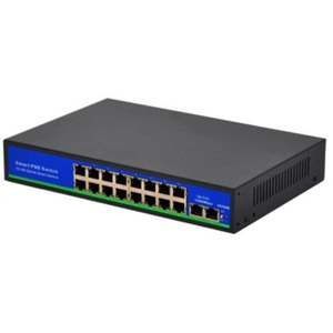 QX-1621FGPOE 16+2+1 PORT GB�T 250W POE ETHERNET SW�TCH