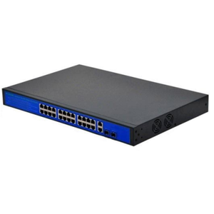 QX-2422FGPOE 24+2+2 PORT GB�T 400W POE ETHERNET SW�TCH