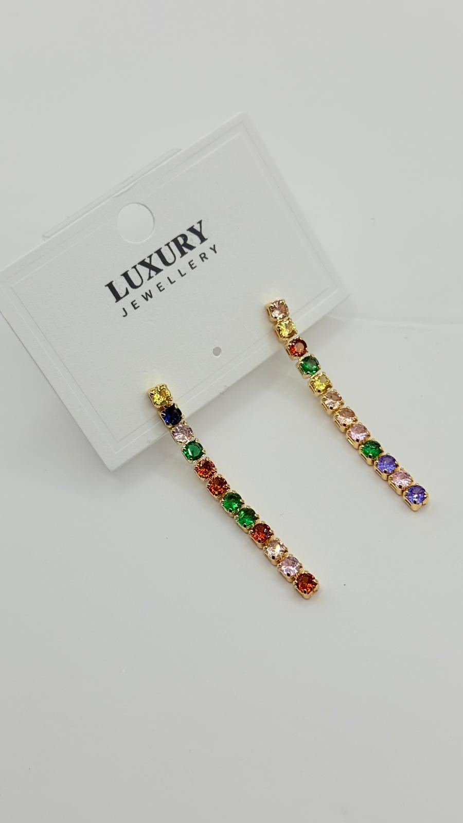 Gold Su Yolu Küpe 3 mm