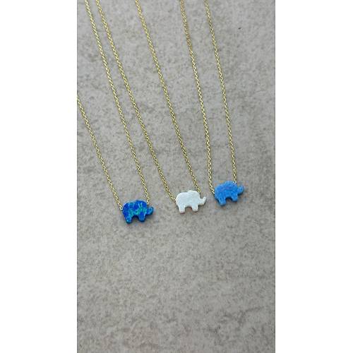 Opal Do�al Ta� Kolye