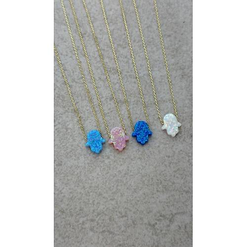 Opal Do�al Ta� Kolye