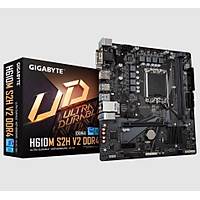 GIGABYTE H610M-S2H-V2-DDR4 Intel H610 Motherboard with 6+1+1 Hybrid Phases Digital VRM Design PCIe