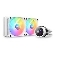 NZXT RL-KR240-W1 Kraken 240 Beyaz RGB AIO LCD Display 240mm Sv Soutucu