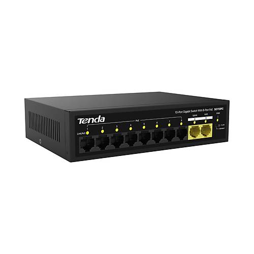 TENDA SG110PC SG110PC 10 Port Gigabit 8 Port PoE Switch