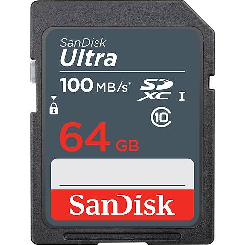 SANDISK SDSDUNR-064G-GN3IN Ultra SDHC kart ve SDXC kart 64 GB