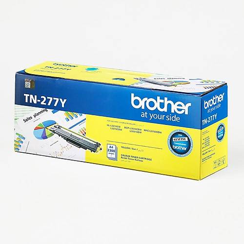 BROTHER TN-277Y 2.300 Sayfa Sar Toner