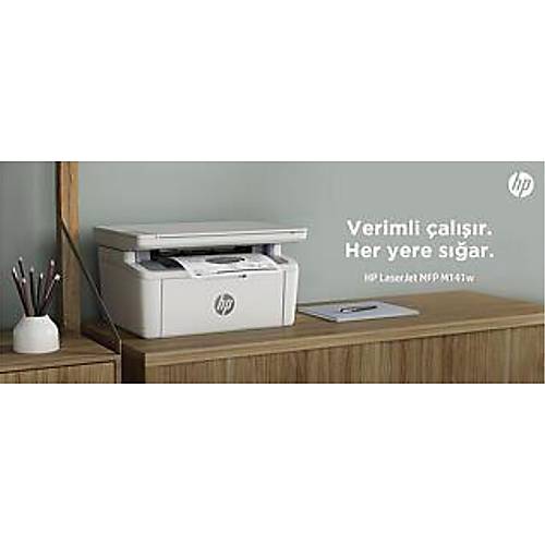 HP 7MD74A LaserJet MFP M141w Trad ok Fonksiyonlu Yazc