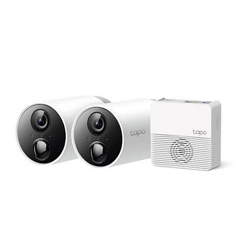 TP-LINK TAPO-C400S2 Tapo Smart Wire-Free Security Camera System 2 Camera System