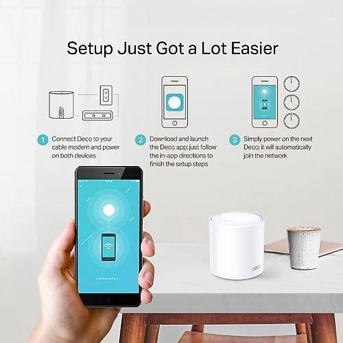 TP-LINK DECO-X20-2P AX1800 Whole Home Mesh Wi-Fi 6 System 2 PACK