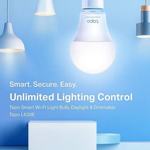 TP-LINK TAPO-L520E Tapo Smart Wi-Fi Light Bulb Daylight Dimmable