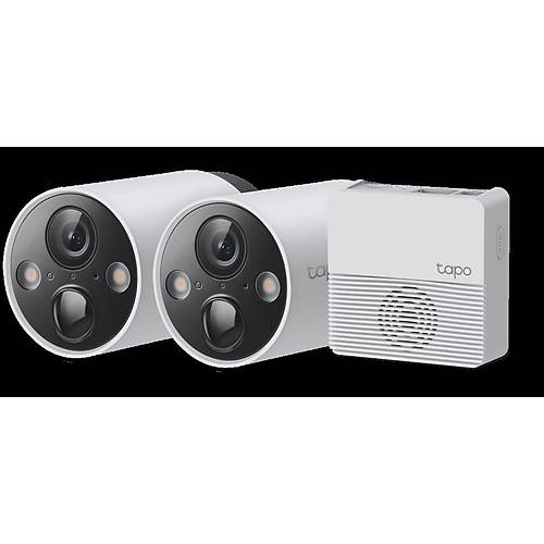 TP-LINK TAPO-C420S2 Tapo Smart Wire-Free Security Camera System,2 Camera System