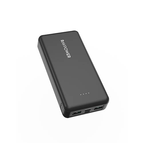 RAVPOWER RP-PB1216 20000 mah Su Geirmez Tanabilir arj Cihaz Powerbank