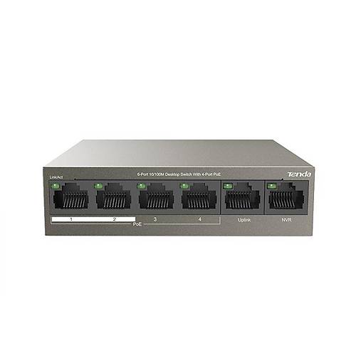 TENDA TEF1106P-4-63W 6-Port 10/100M 4-Port PoE Switch