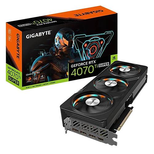 GIGABYTE GV-N407TSGAMOC-16G GeForce RTX 4070 Ti 16GB 192 Bit GDDR6X Ekran Kart