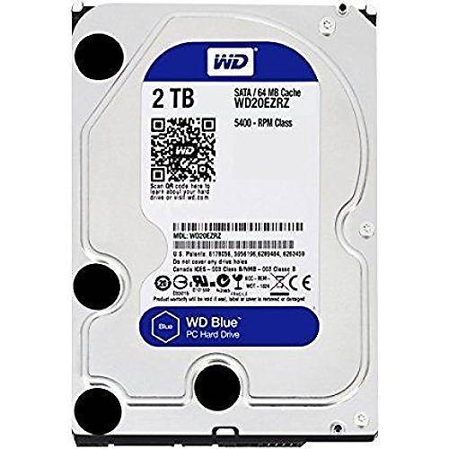 WD WD20EZRZ 2TB Blue Sata 3.0 5400RPM 64MB 3.5'' Dahili Disk