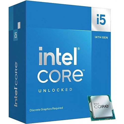 INTEL BX8071514600KF i5-14600KF 3.5 GHz 14 ekirdek 24 MB LGA1700 lemci