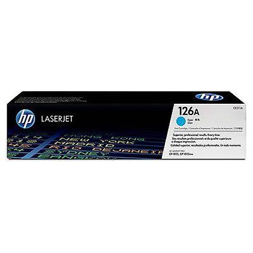 HP CE311A No 126A Mavi 1000 Sayfa Lazer Toner