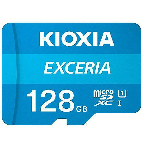 KIOXIA LMEX1L128GG2 128GB  EXCERIA MicroSD C10 U1 UHS1 R100 Hafza kart