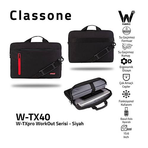 CLASSONE W-TX40 15.6 inch Uyumlu Macbook Tablet Tama a