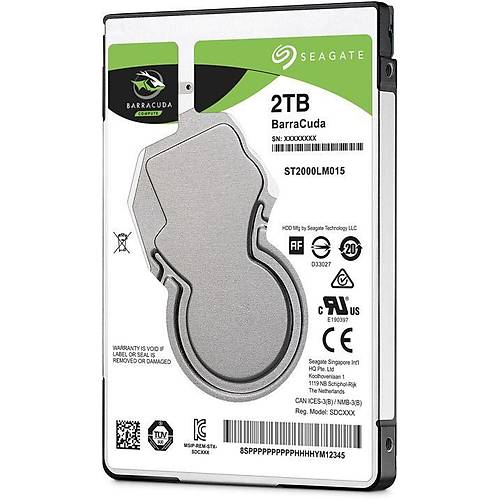 SEAGATE ST2000LM015 2TB Sata 3.0 5400RPM 128MB 2.5'' Dahili Notebook Disk