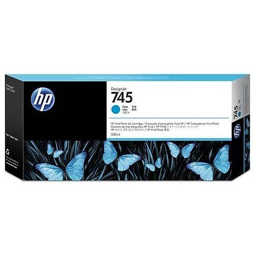 HP F9K03A No 745 300ml Mavi DesignJet Kartu