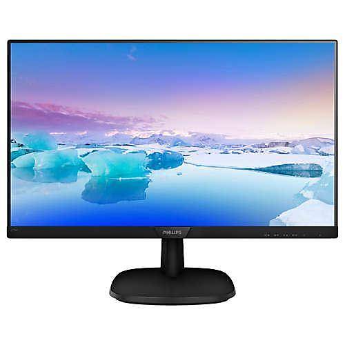 PHILIPS 273V7QJAB-00 27" 1920x1080 4Ms 75Hz VGA DP HDMI Siyah IPS LED Monitr