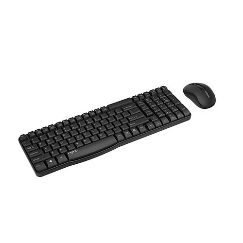 RAPOO 18431 X1800S 1000DPI Nano Alcl Kablosuz Trke Klavye Optik Mouse Set