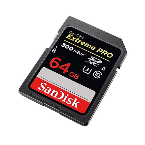 SANDISK SDSDXDK-064G-GN4IN Extreme PRO SDHC ve SDXC UHS-II 64 GB