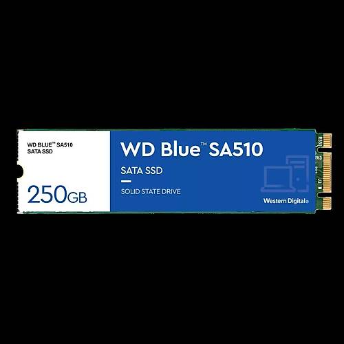 WD WDS250G3B0B Blue SA510 SATA SSD 2.5 in 7 mm kasal 250GB