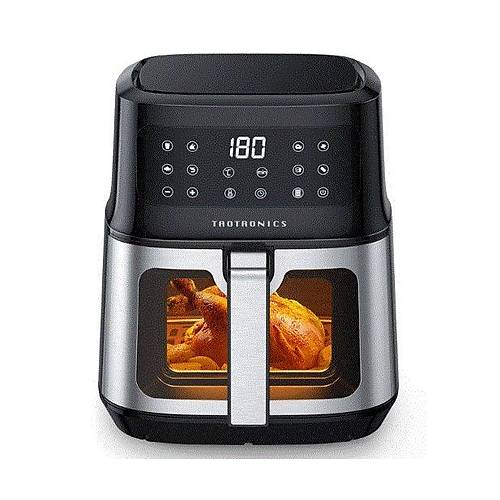 TAOTRONICS TT-AF011 5 Litre 8 levli 1200W Dokunmatik Caml Air Fryer