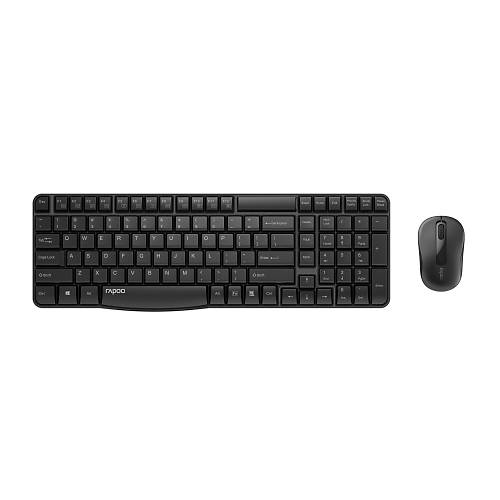 RAPOO 18431 X1800S 1000DPI Nano Alcl Kablosuz Trke Klavye Optik Mouse Set