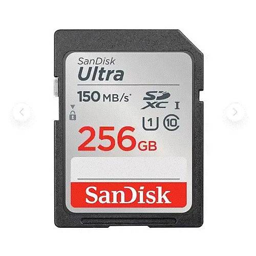 SANDISK SDSDUNC-256G-GN6IN 256GB Ultra SDXC 80MB Class 10 UHS I SD-MMC Kart